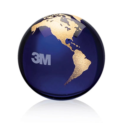 Globe Paperweight - Blue