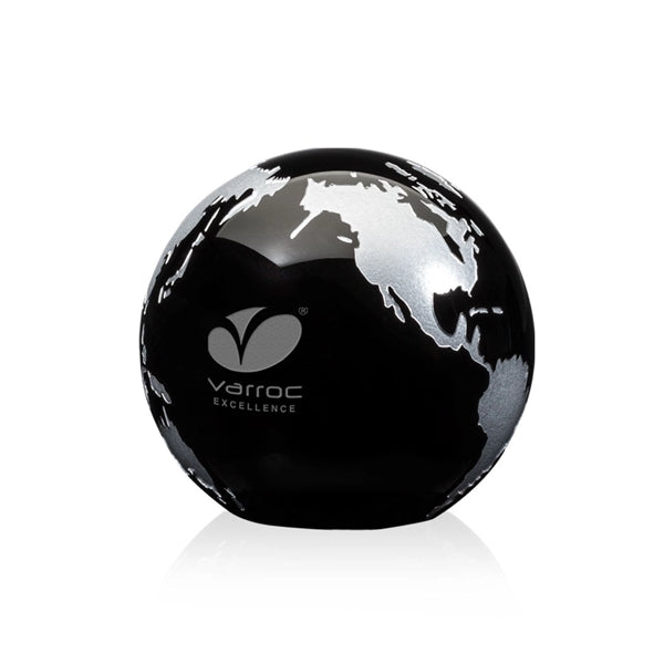 Globe Paperweight - Black