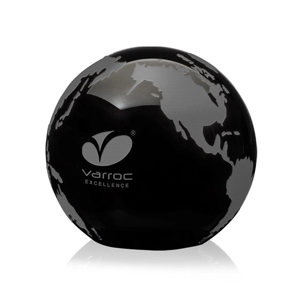 Globe Paperweight - Black