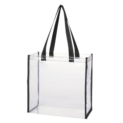 Clear PVC Stadium Tote Bag