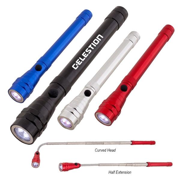 Telescopic Magnetic Flashlight
