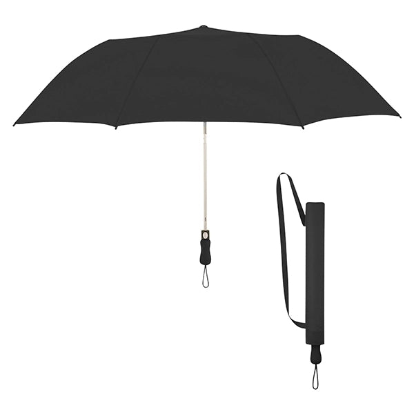 58" Automatic Telescopic Foldable Umbrella