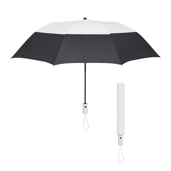 46" Arc Foldable Umbrella with Automatic Open Mechanism