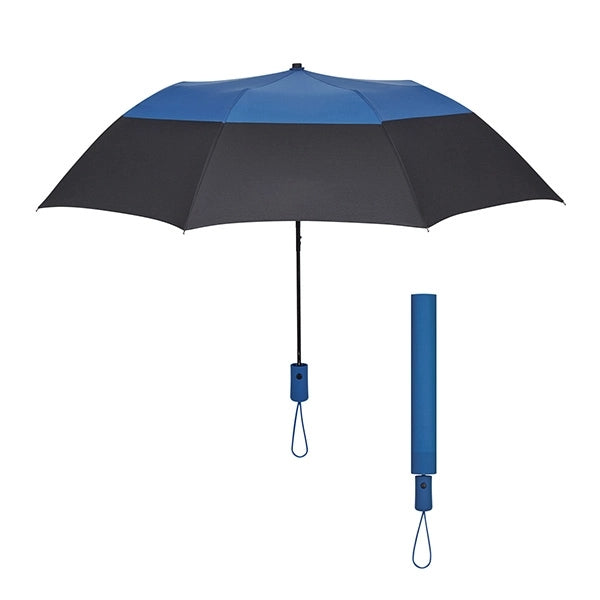 46" Arc Foldable Umbrella with Automatic Open Mechanism