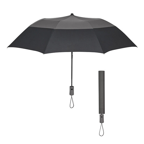 46" Arc Foldable Umbrella with Automatic Open Mechanism