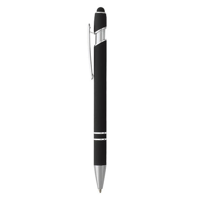 Rubberized Aluminum Stylus Pen
