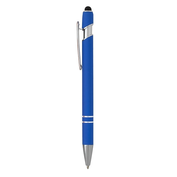 Rubberized Aluminum Stylus Pen