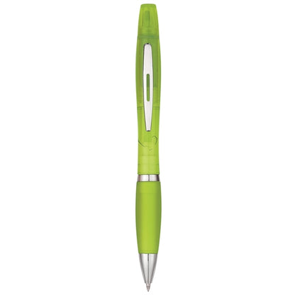 Twist-Action Pen and Highlighter