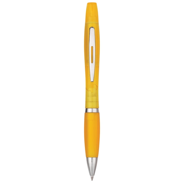 Twist-Action Pen and Highlighter