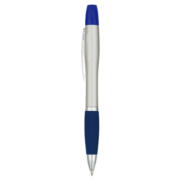 Twist-Action Pen and Highlighter