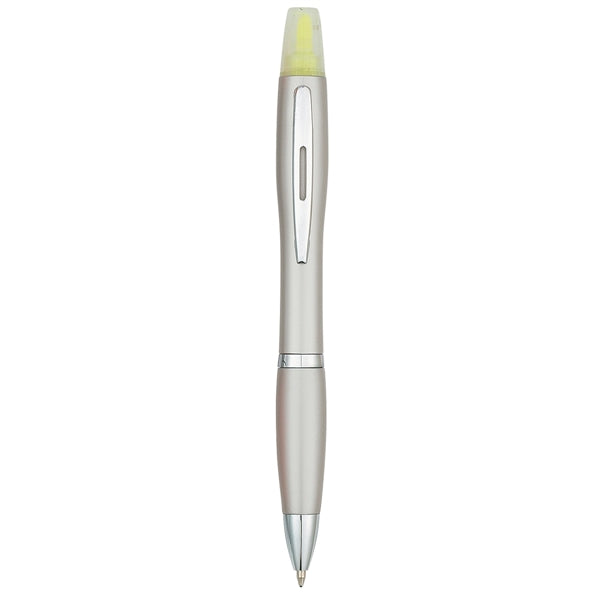 Twist-Action Pen and Highlighter