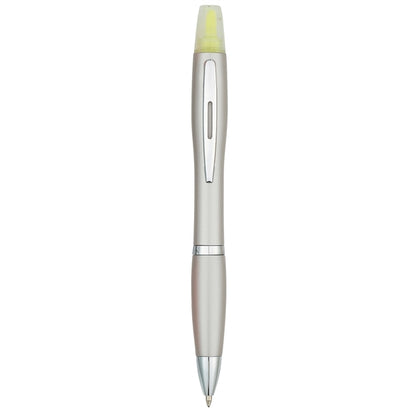 Twist-Action Pen and Highlighter