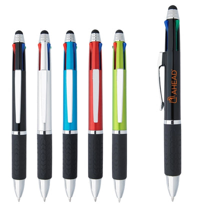 Multi-colored Pen with Stylus