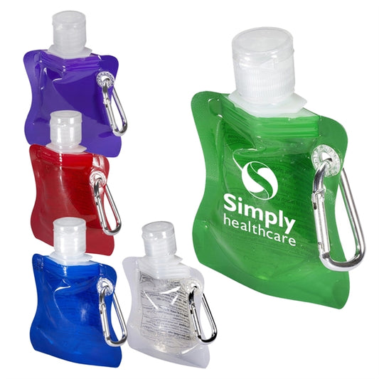 1oz hand sanitizer in Foldable pouch
