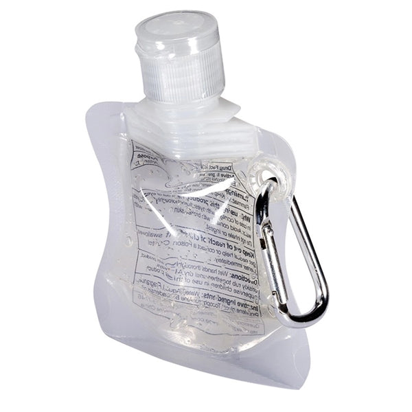 1oz hand sanitizer in Foldable pouch