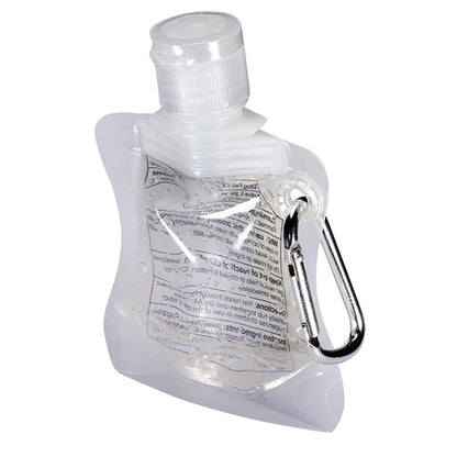 1oz hand sanitizer in Foldable pouch