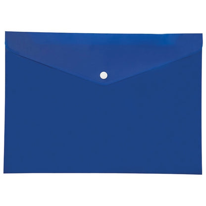 Plastic Letter-Size envelope with Snap closure