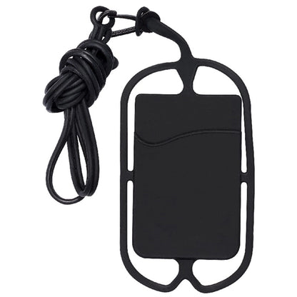 Silicone Pocket with Lanyard for Mobile Devices