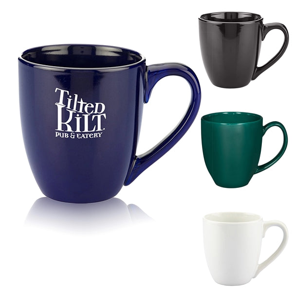 15 oz. Bistro Style Ceramic Mug