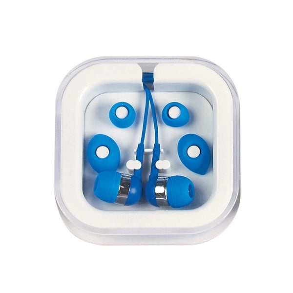 Colorful Earbuds On The Go