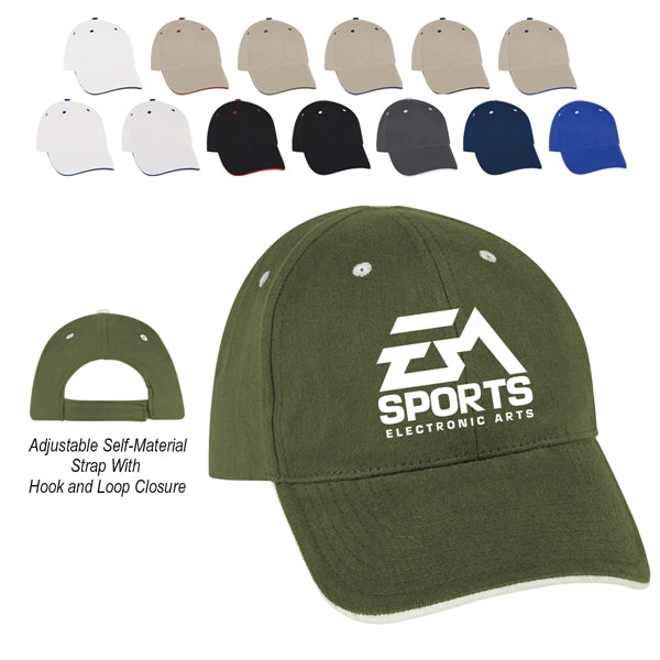 Embroidered Cotton Cap