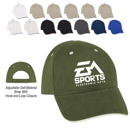 Embroidered Cotton Cap