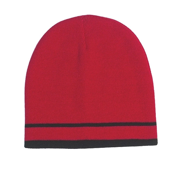 100% Acrylic Knit Beanie For Winter