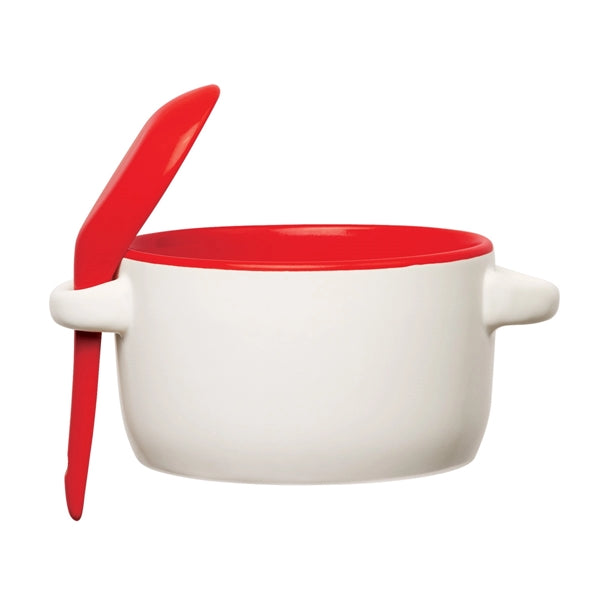 12 oz. Convenient Soup mug with Spoon