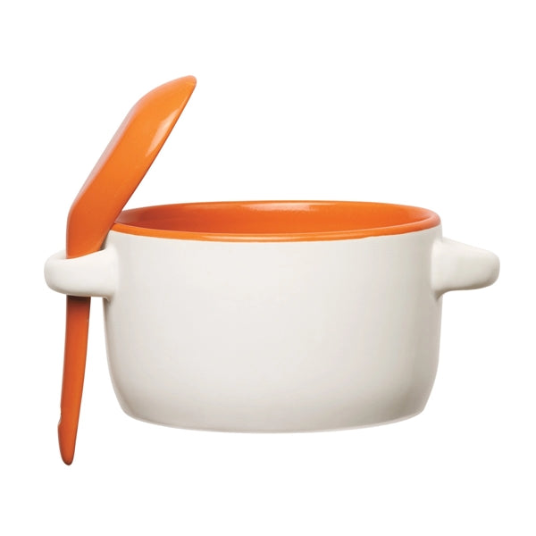 12 oz. Convenient Soup mug with Spoon