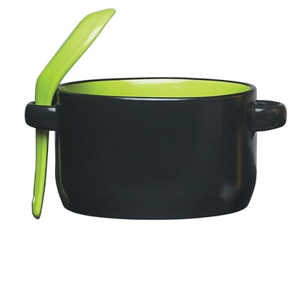12 oz. Convenient Soup mug with Spoon