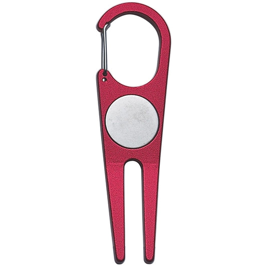 Aluminum divot instrument with ball marker