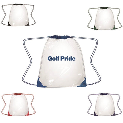 Transparent Drawstring Bag