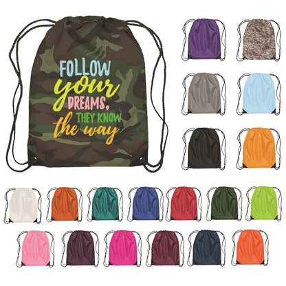 Polyester Drawstring Backpack