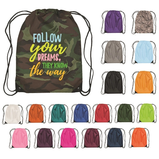Polyester Drawstring Backpack