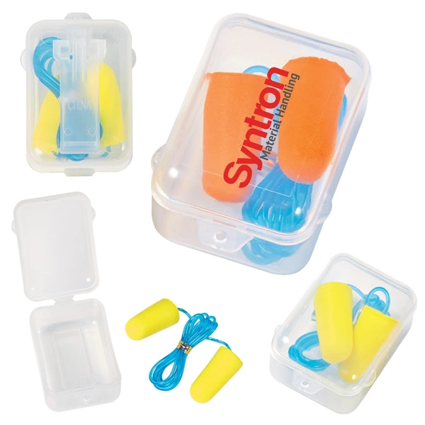 Vibrant Ear Plugs with Case for Travel