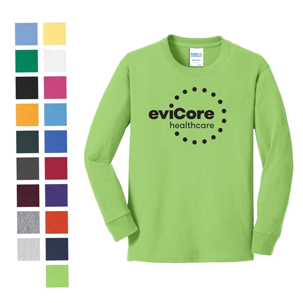 Classic Style Long Sleeve Cotton T-Shirt
