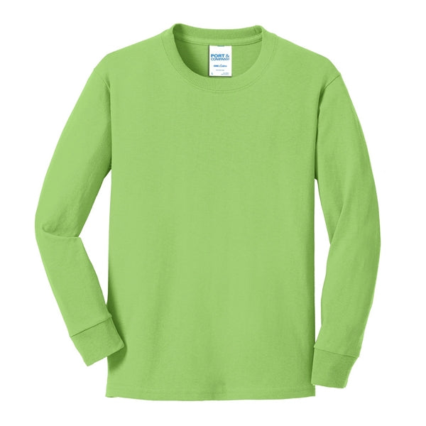 Classic Style Long Sleeve Cotton T-Shirt