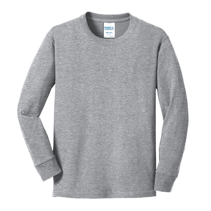 Classic Style Long Sleeve Cotton T-Shirt