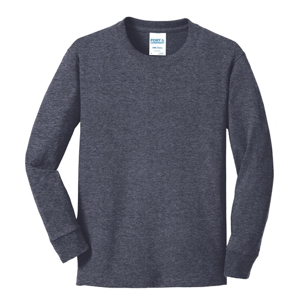 Classic Style Long Sleeve Cotton T-Shirt