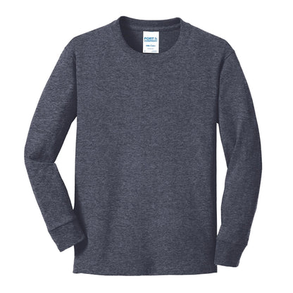 Classic Style Long Sleeve Cotton T-Shirt