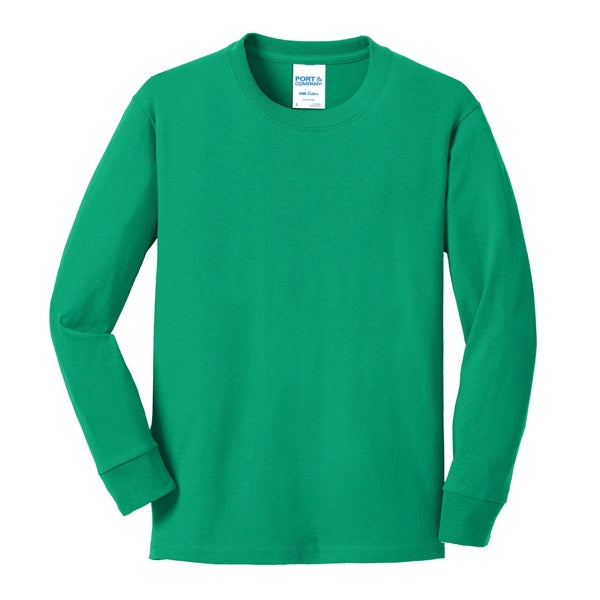 Classic Style Long Sleeve Cotton T-Shirt