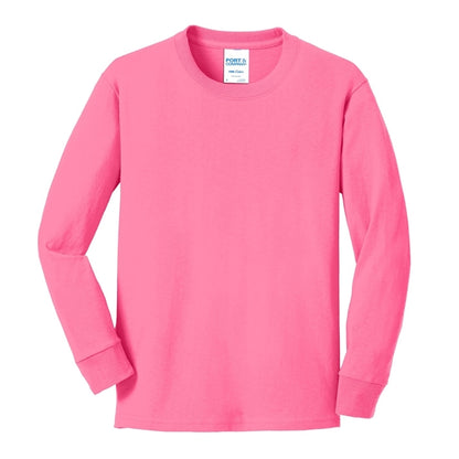 Classic Style Long Sleeve Cotton T-Shirt