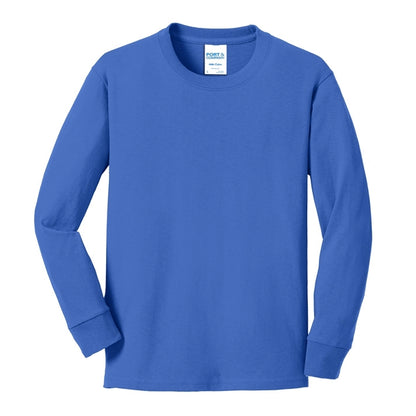 Classic Style Long Sleeve Cotton T-Shirt