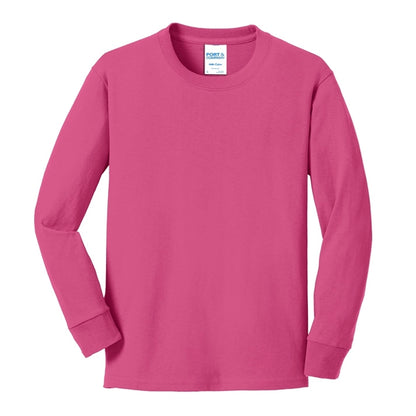 Classic Style Long Sleeve Cotton T-Shirt