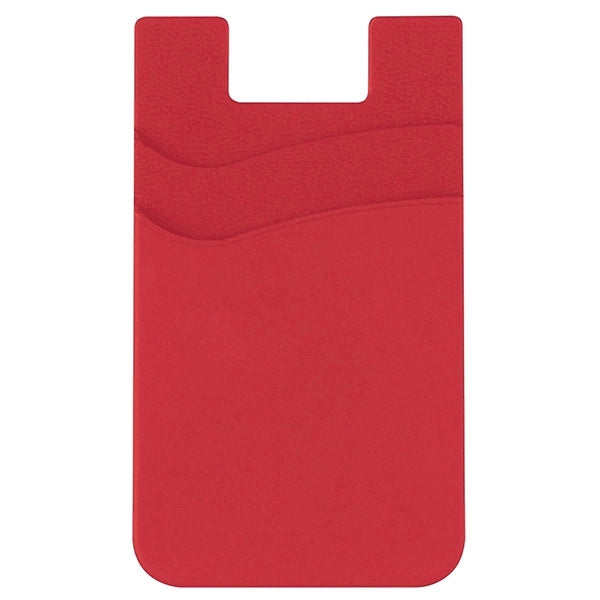 Two Pocket Silicone Mobile Sleeves