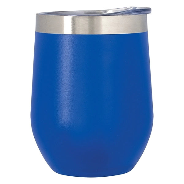 12 oz. Powder Coated Insulated Wine Glass