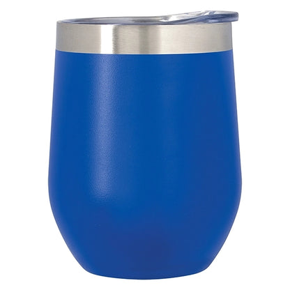 12 oz. Powder Coated Insulated Wine Glass