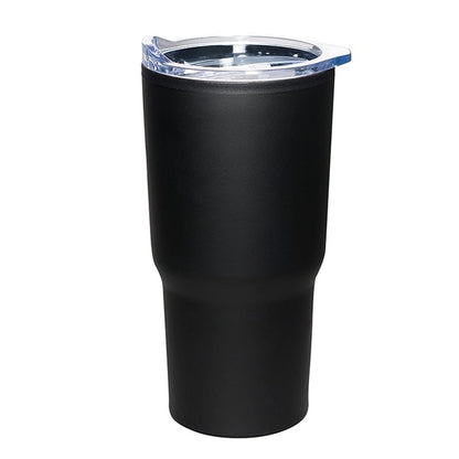 Insulated double-walled tumbler.