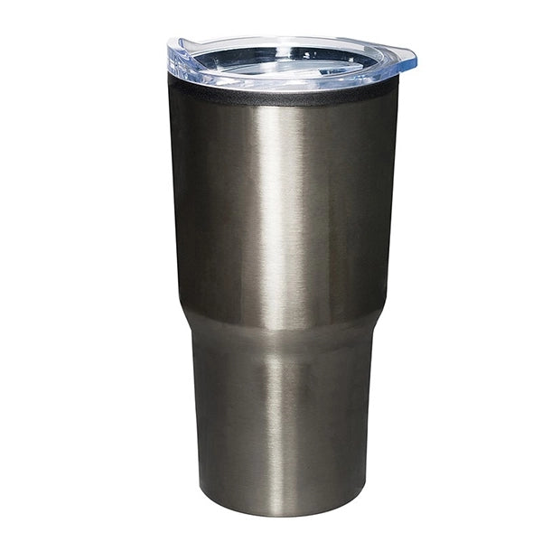 Insulated double-walled tumbler.