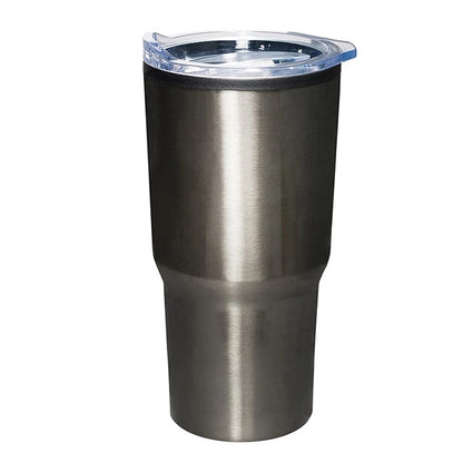 Insulated double-walled tumbler.